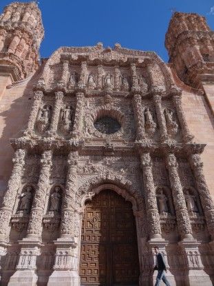 Mexique: Cathédrale de Zacatecas