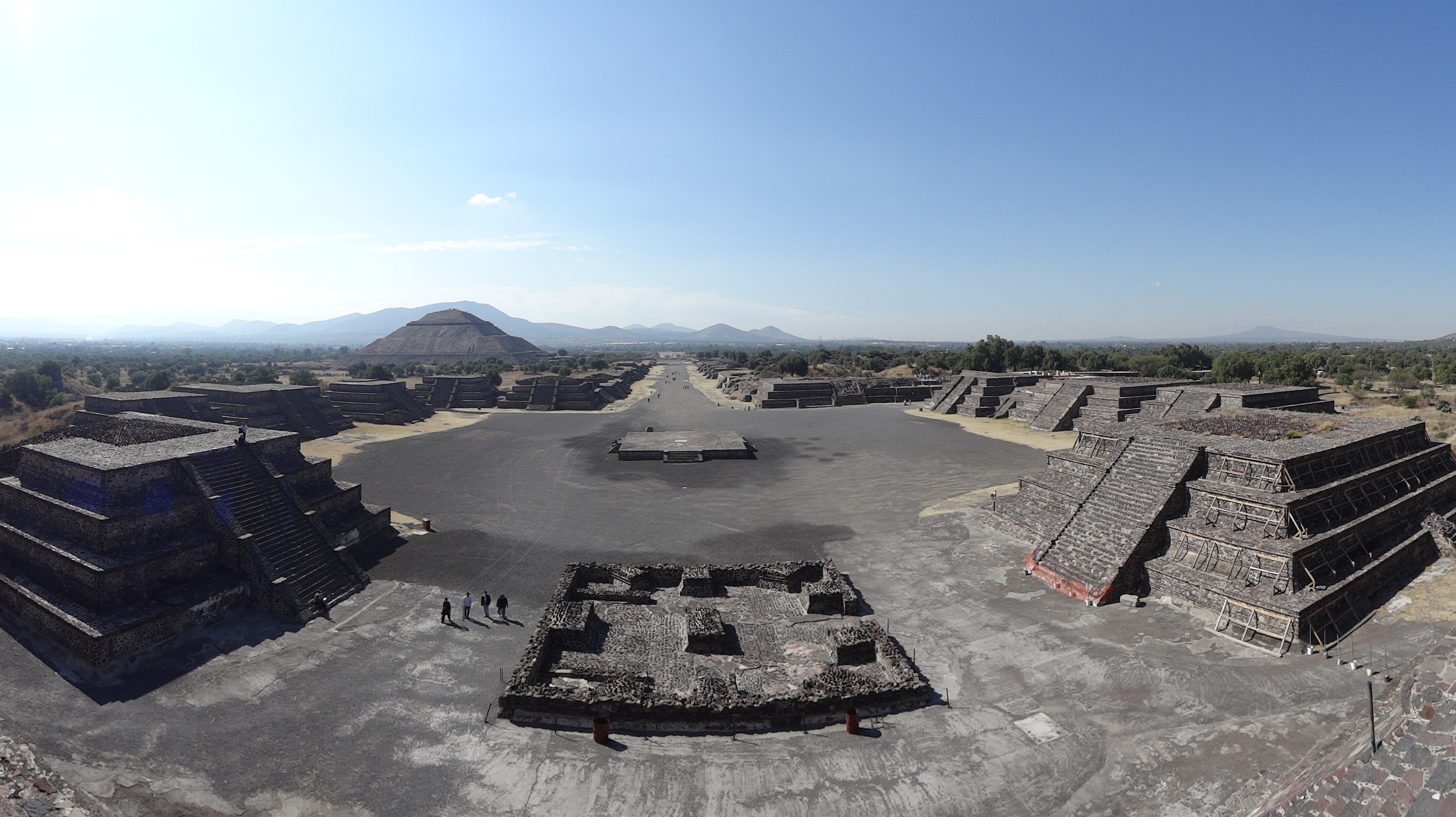 Le magnifique site de Teotihuacan au Mexique photo blog voyage tour du monde