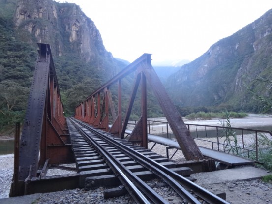 Perou-Santa Teresa: Le train direction Agua Calientes et le Machu Picchu