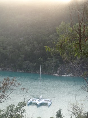Australie- Whitsunday: Et be le voila le catamaran!!!