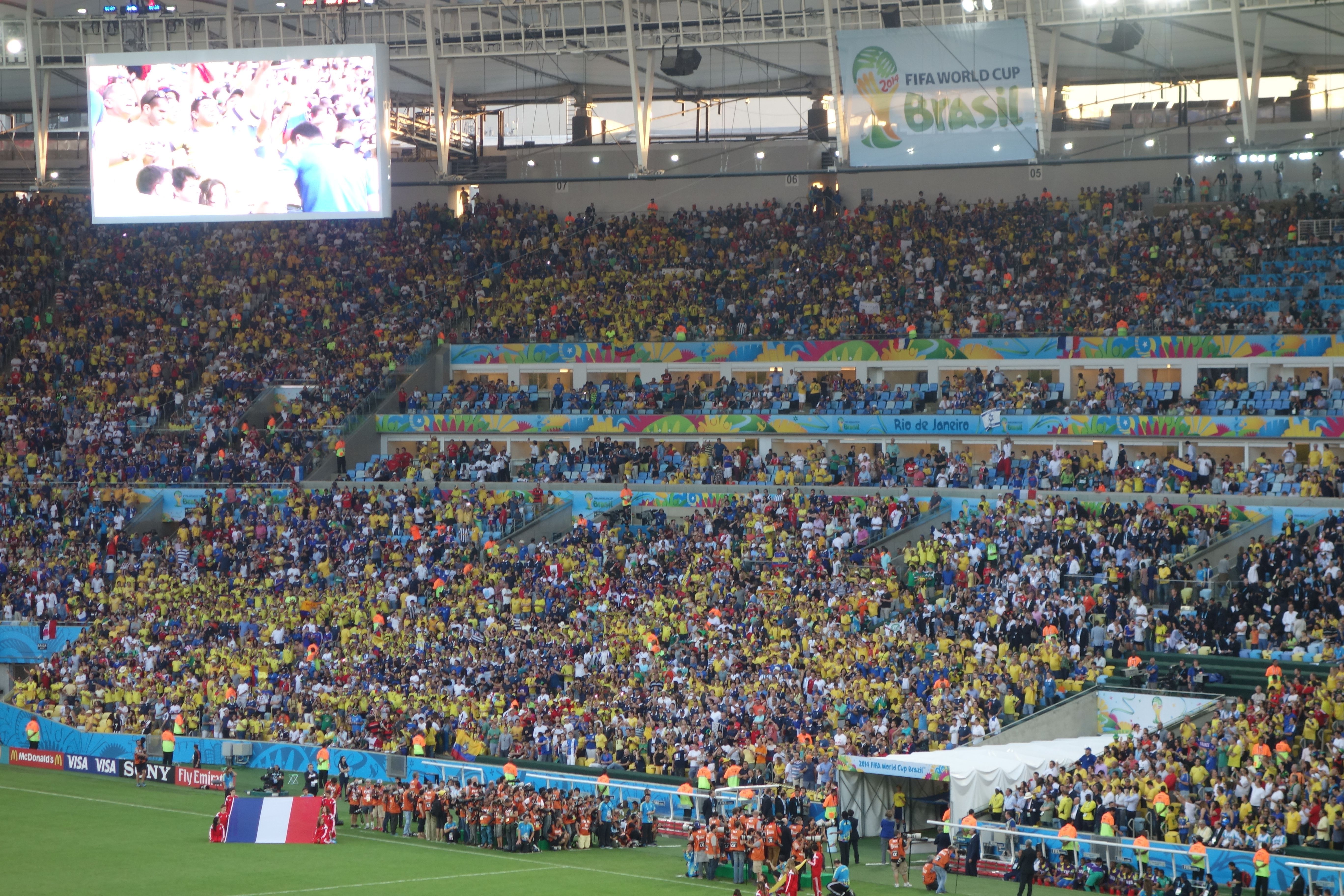 Coupe du Monde de Football: France-Equateur au Maracana
