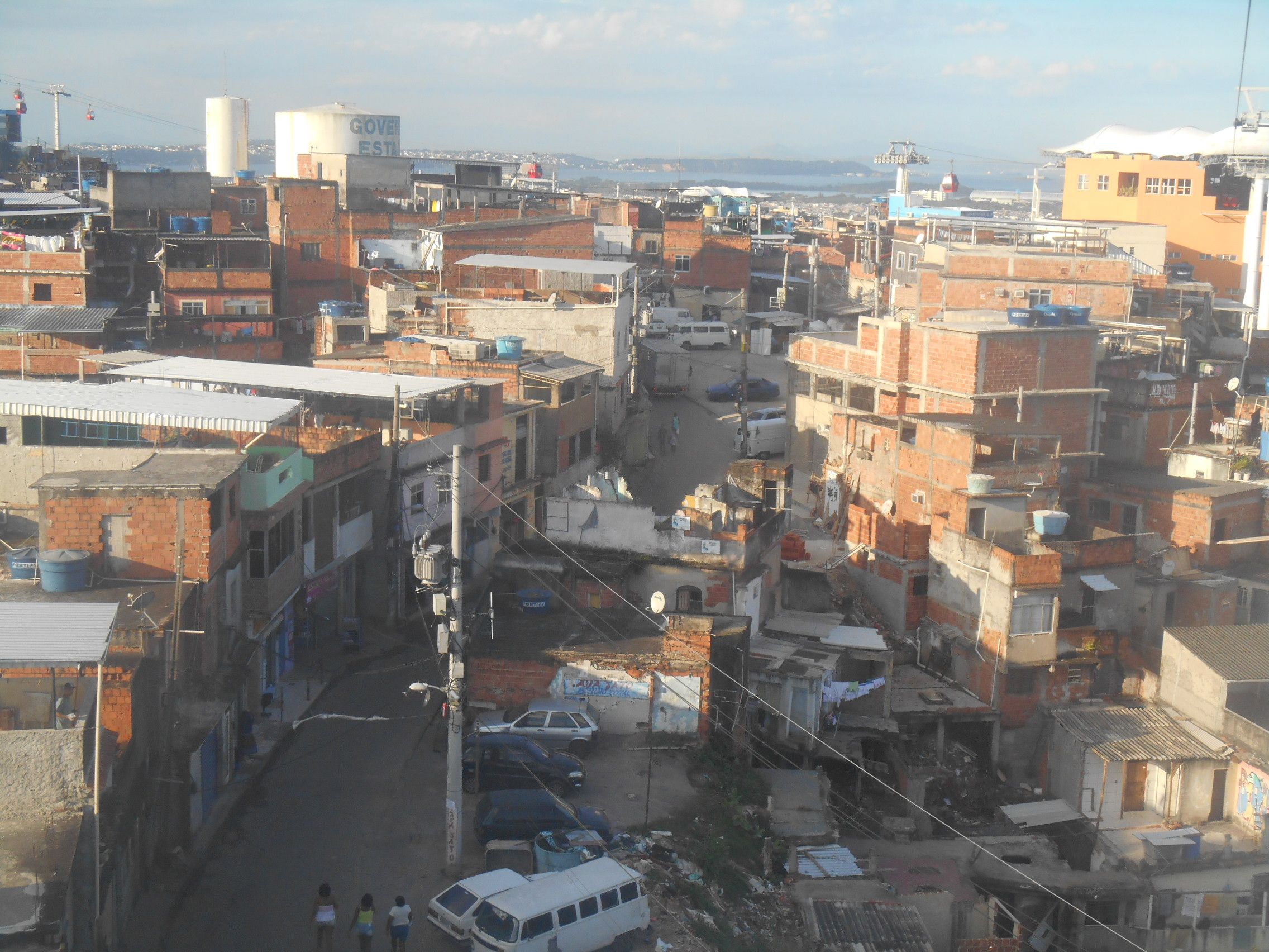Bresil- Rio de Janeiro: Favela Complexo do Alemão