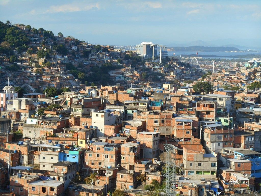 Bresil- Sao Paulo: Complexo do Alemão, vue du telepherique