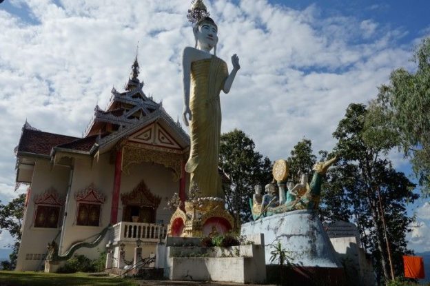 Thailande: Temple bouddhiste et Boudha