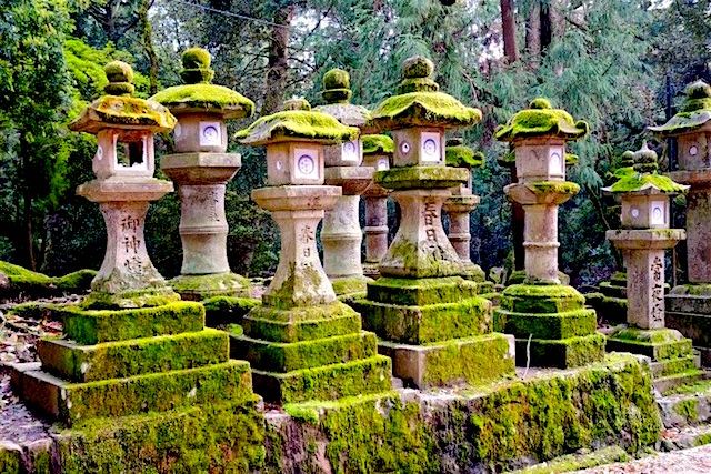 Ancienne capitale du Japon il y a de très nombreux temples dont certains inscrit à l'Unesco à Nara au Japon photo blog voyage tour du monde https://yoytourdumonde.fr